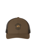 Raised Dry-Black Mesh Retro Trucker Cap
