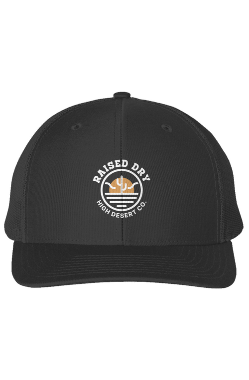 Raised Dry- Embroidered- Snapback Trucker Cap