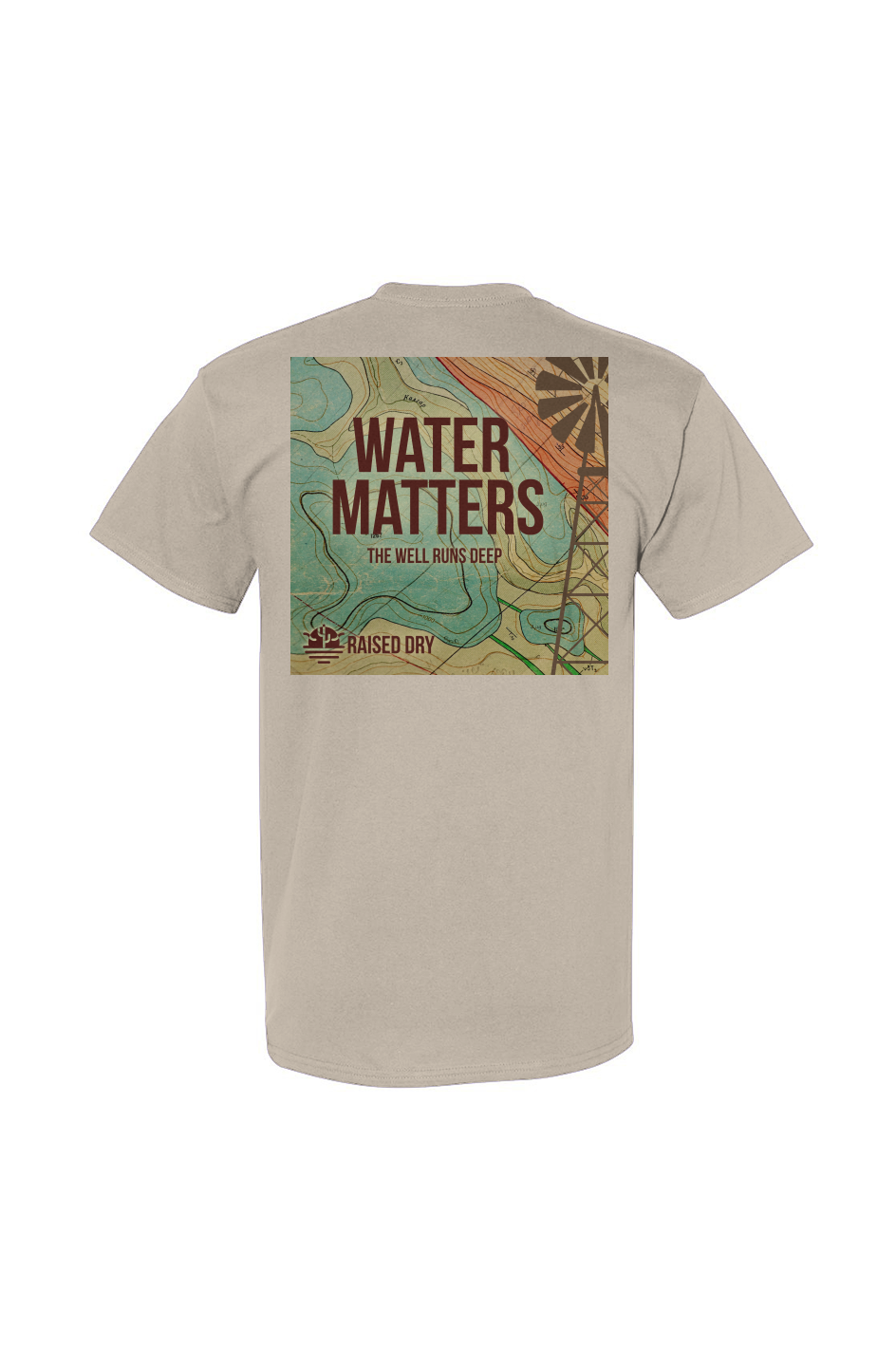 Raised Dry- Water Matters Tee