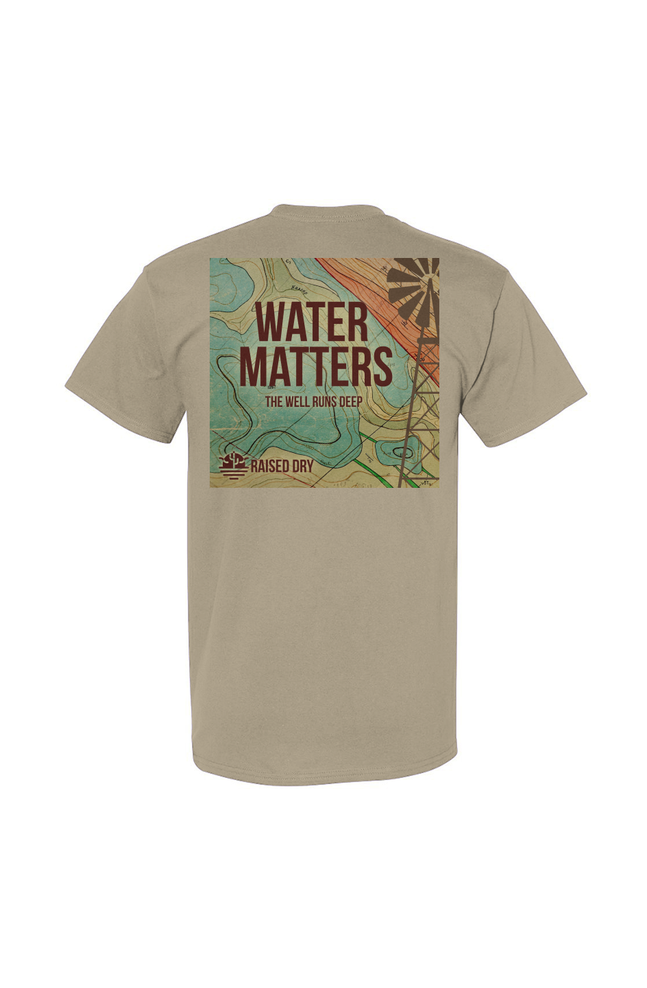 Raised Dry- Water Matters Tee