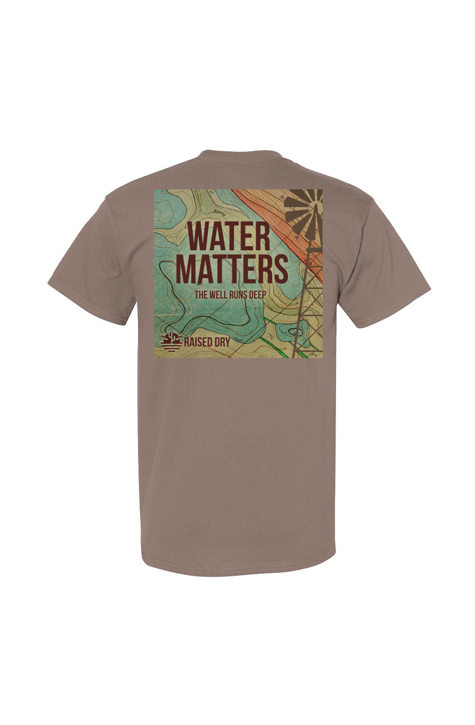 Raised Dry- Water Matters Tee