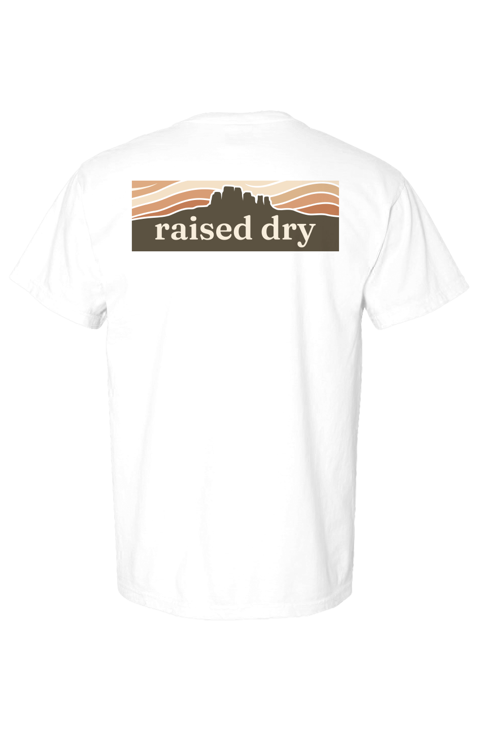 Raised Dry Signature Tee- Desert Landscape