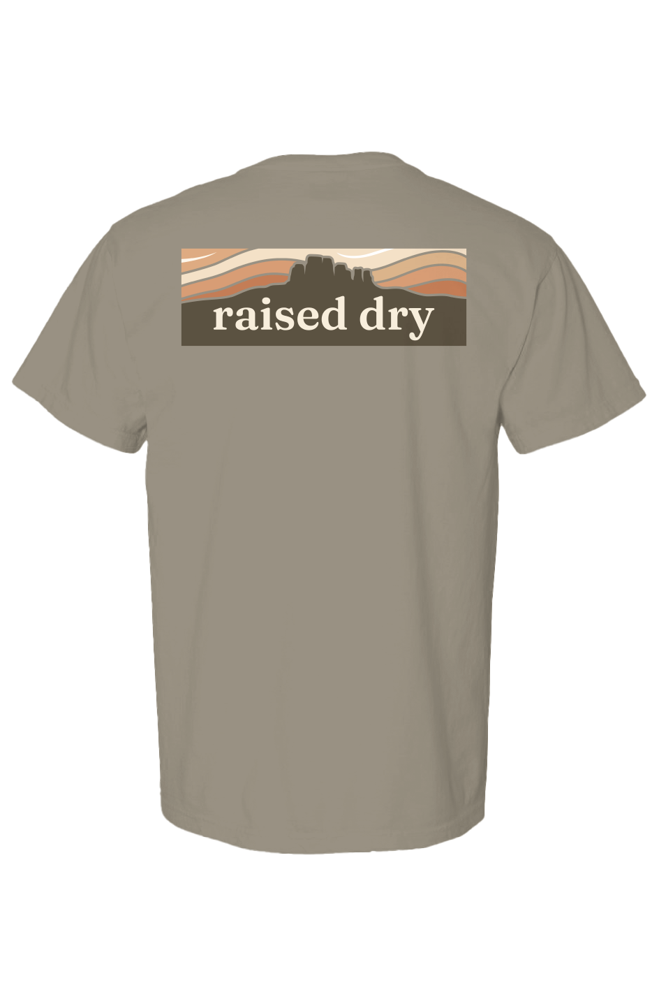 Raised Dry Signature Tee- Desert Landscape