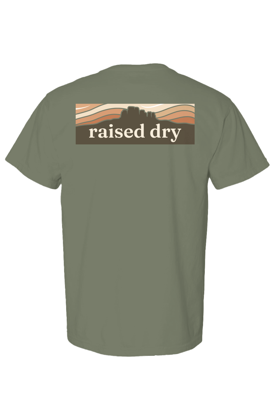 Raised Dry Signature Tee- Desert Landscape