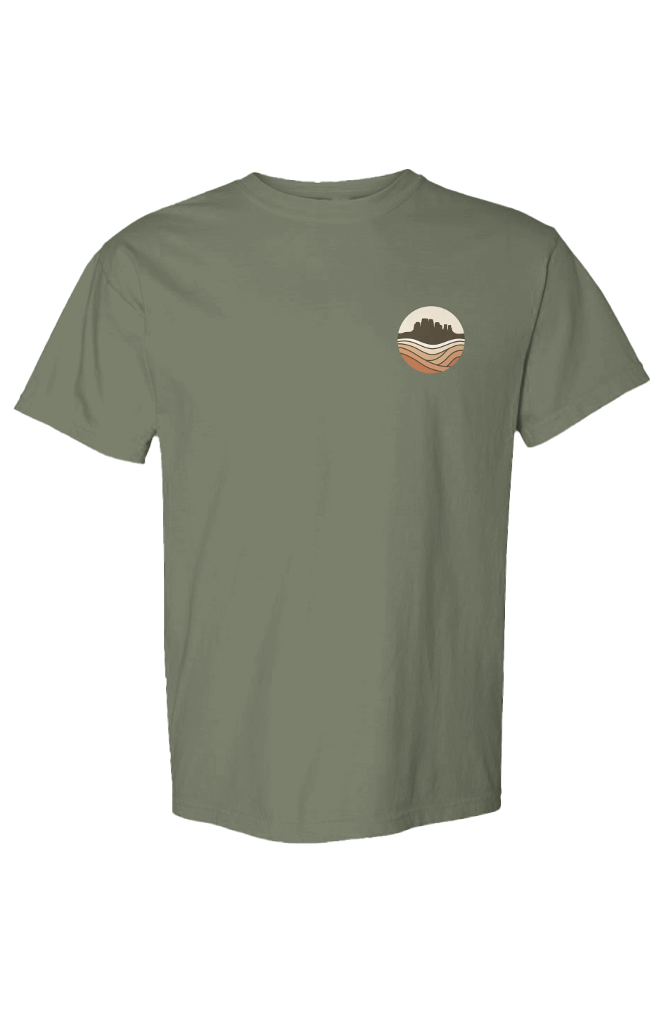 Raised Dry Signature Tee- Desert Landscape