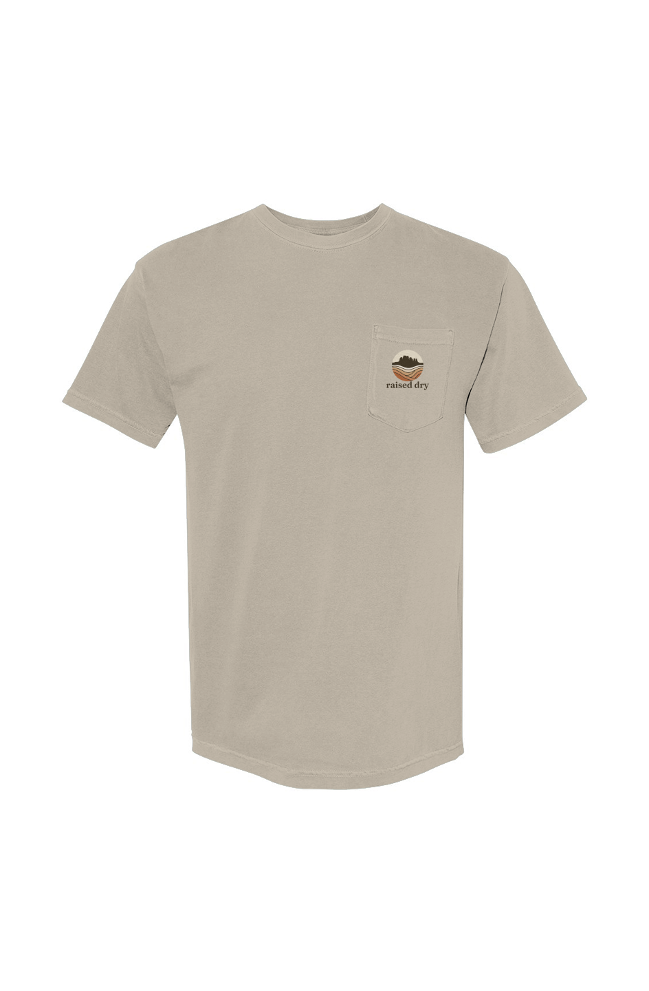Raised by the Desert Pocket T-shirt