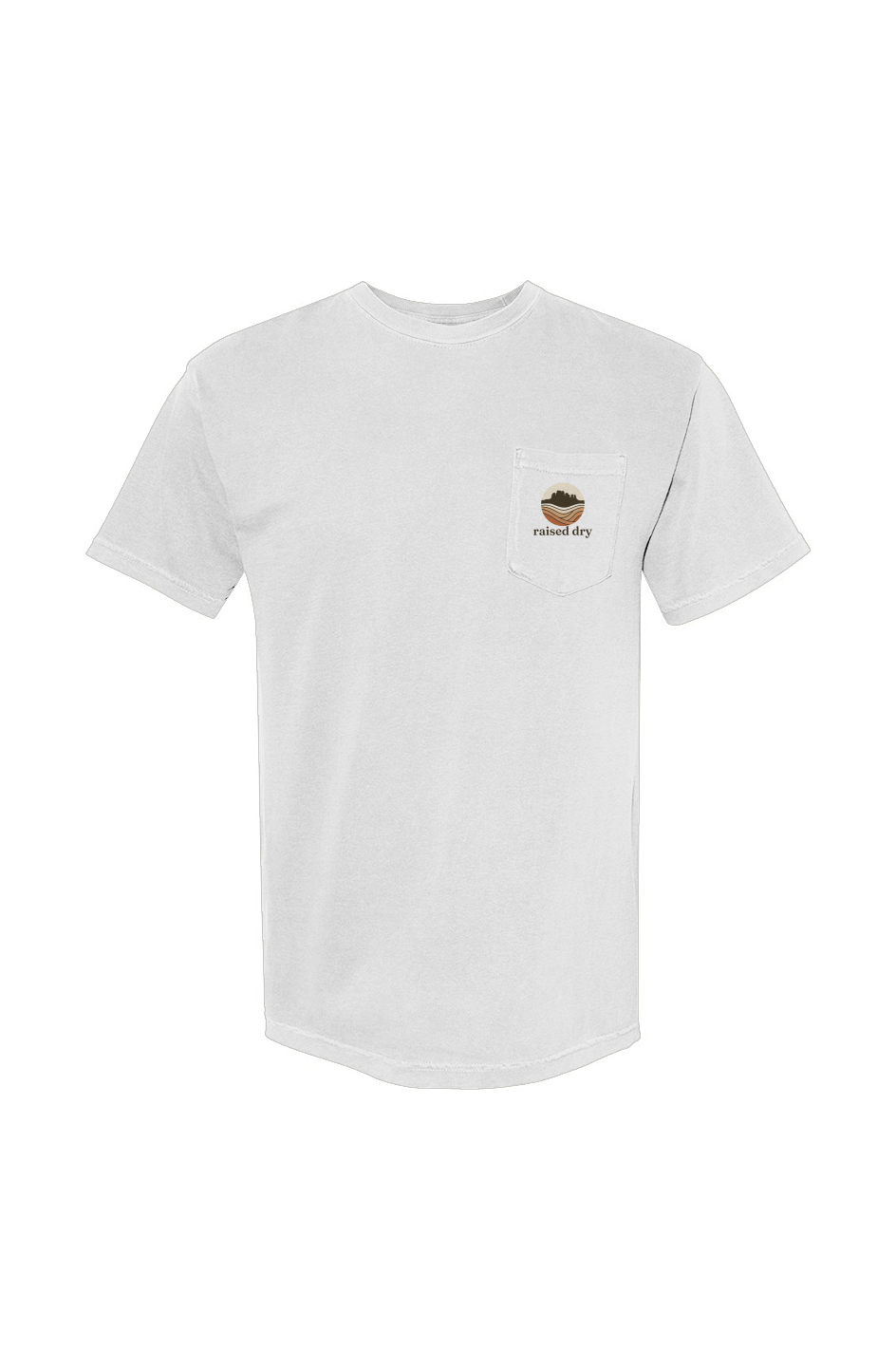 Raised by the Desert Pocket T-shirt