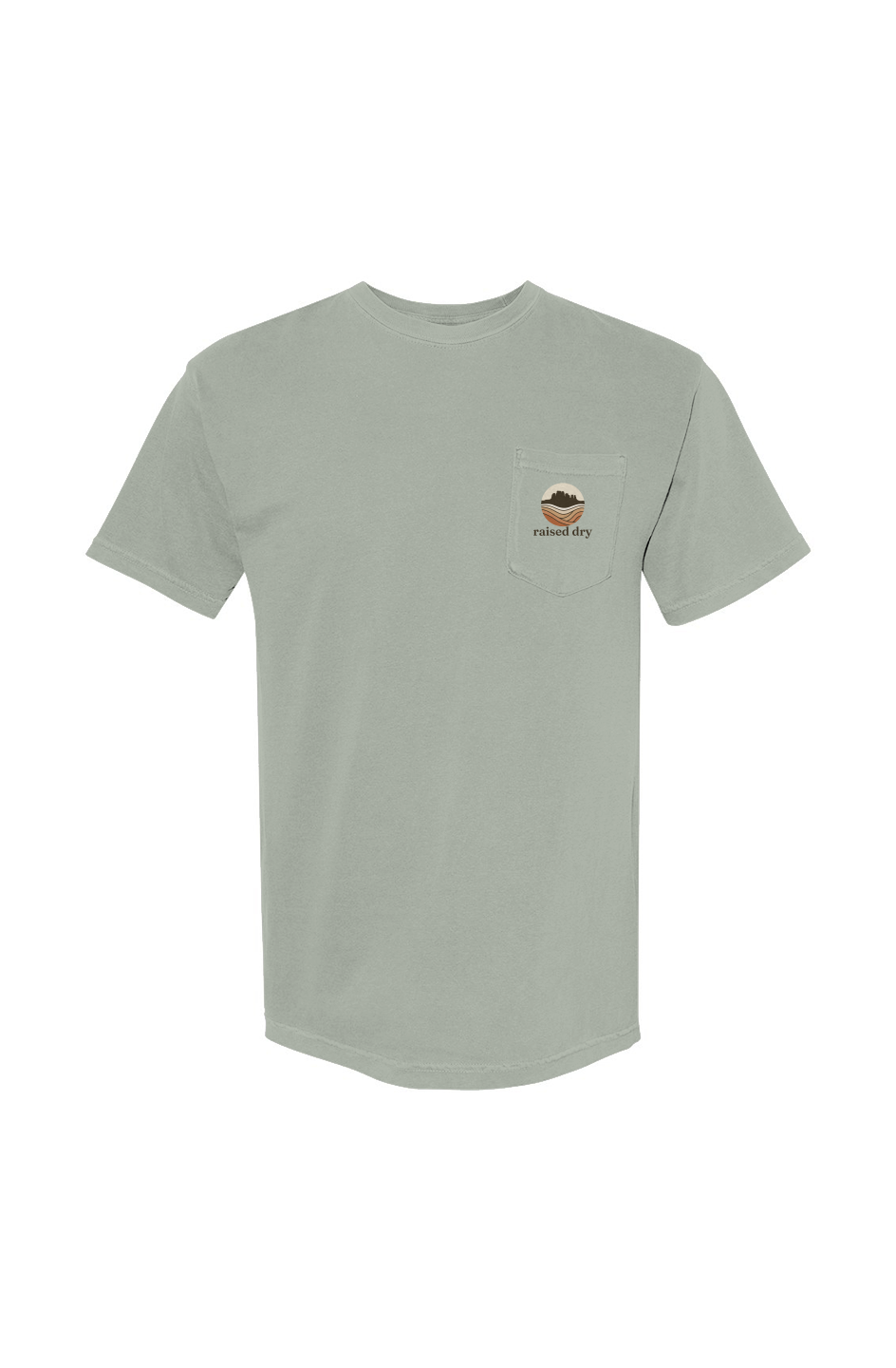 Raised by the Desert Pocket T-shirt