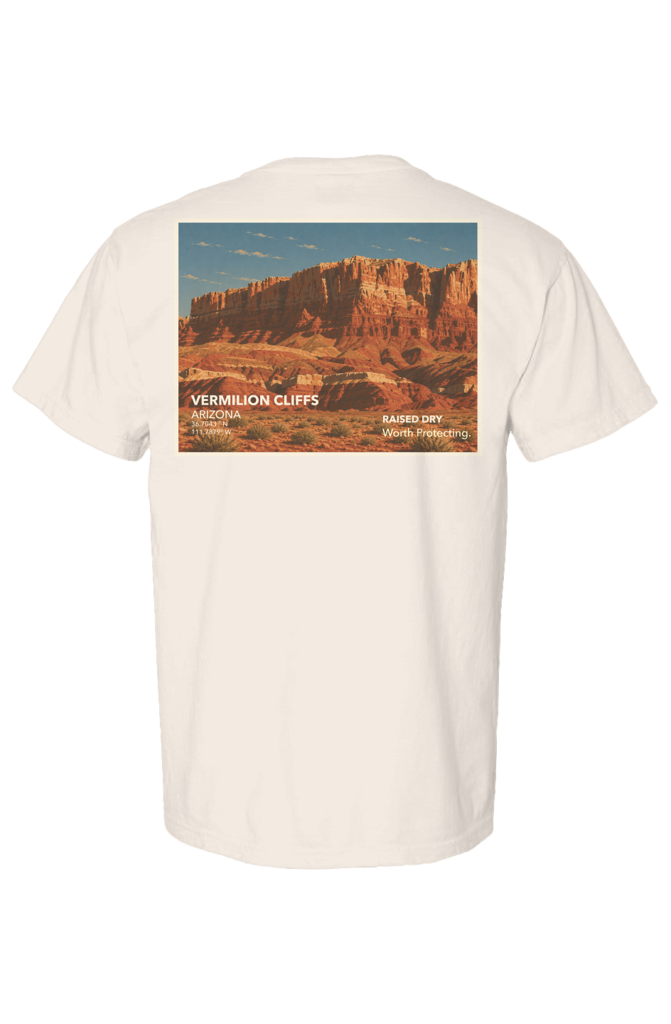Raised Dry Vermilion Cliffs Tee