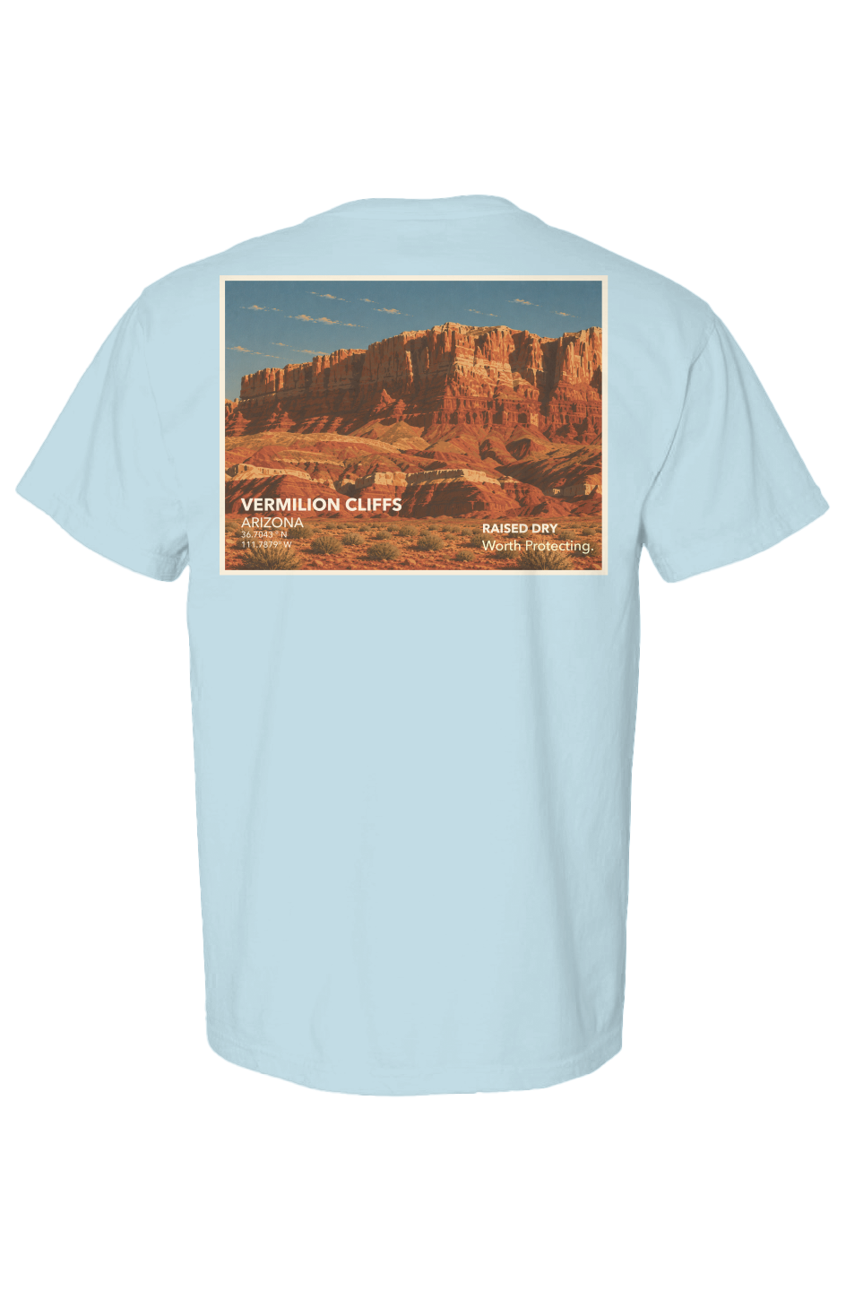 Raised Dry Vermilion Cliffs Tee