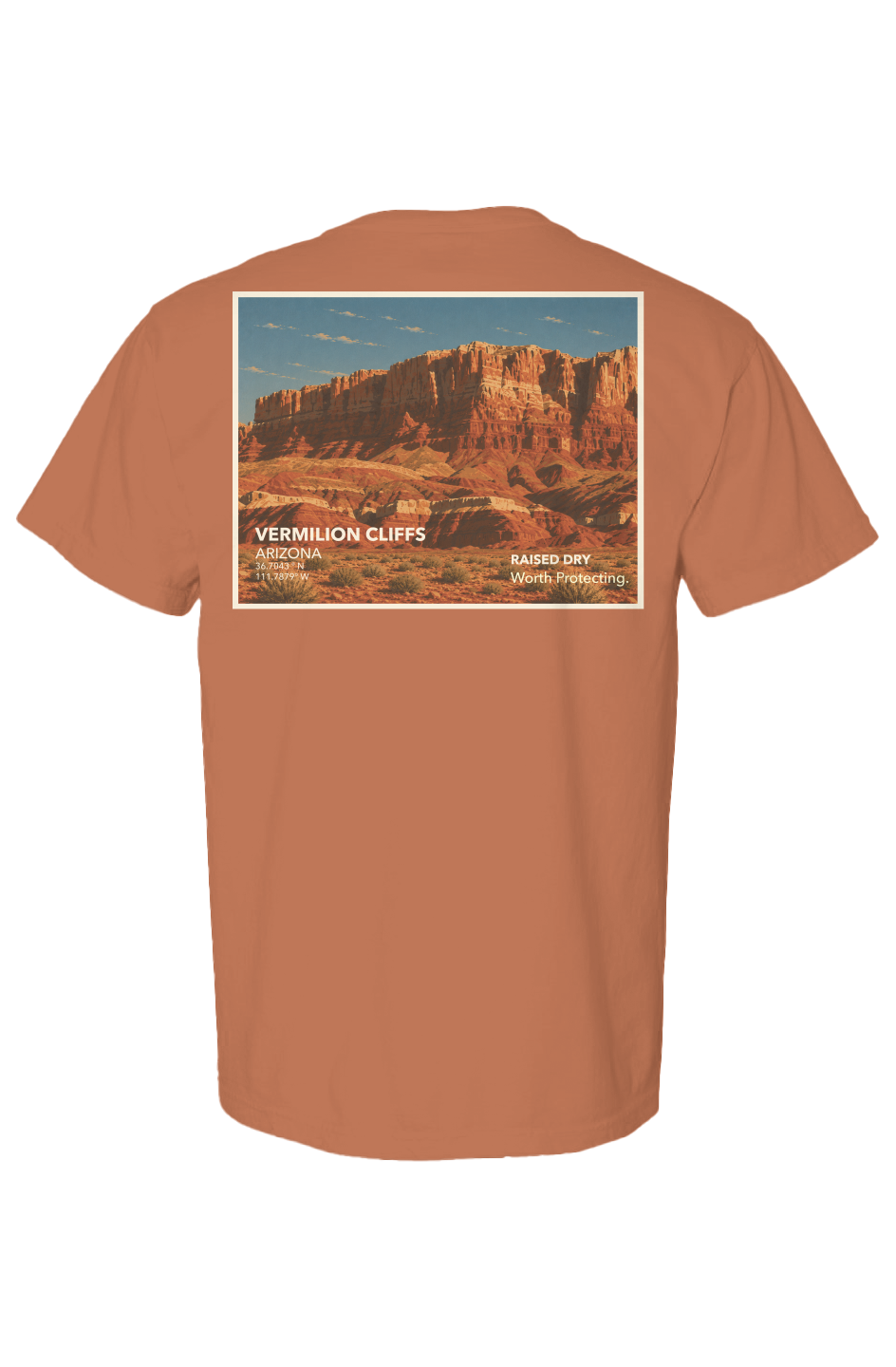 Raised Dry Vermilion Cliffs Tee
